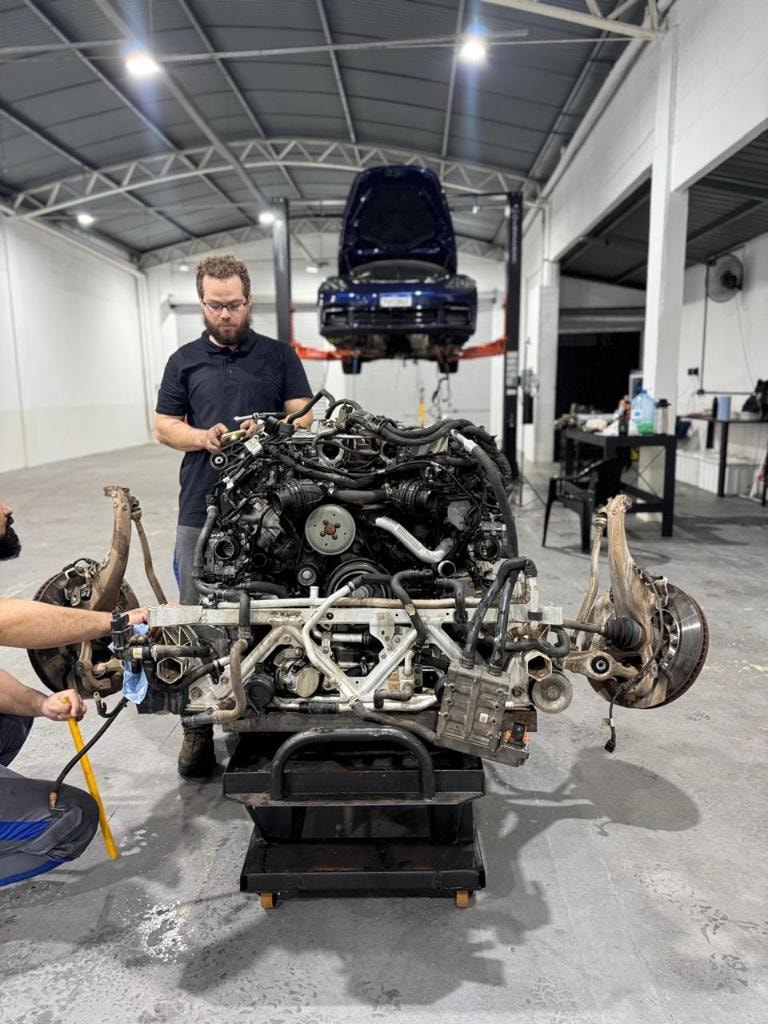 Motor de alto desempenho preparado